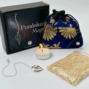 Petite Pyramid Shaped White Metal Pendulum Kit