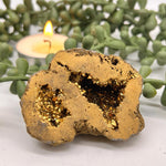 Gold Agate Geode