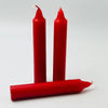 Red Solid Coloured Ritual Candles Candles