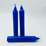 Blue Solid Coloured Ritual Candles
