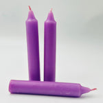 Purple Solid Coloured Ritual Candles