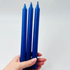Dark Blue Shrine Solid Candle