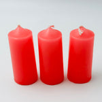 Pink Baby Altar Solid Colour Candles