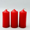 Red Small Altar Solid Colour Candles Candles