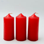 Red Small Altar Solid Colour Candles