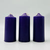 Purple Small Altar Solid Colour Candles Candles