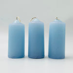 Light Blue Small Altar Solid Colour Candles