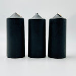Black Small Altar Solid Colour Candle