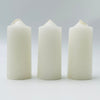 White Small Altar Solid Colour Candles Candles