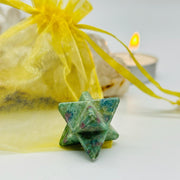 Ruby and Zoisite Heart Activating Merkaba