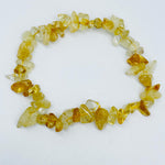 Citrine Chip Crystal Bracelet