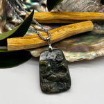 Nephrite Dark Green Jade Amulet of the Horse