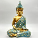 Large Blue Shakyamuni Buddha Statue