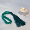 Green Aventurine Quartz Crystal Prayer Beads