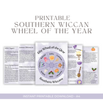 Southern Witch Wheel of the Year