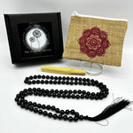 Black Agate Mala Kit