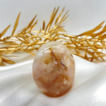 Sakura or Flower Agate Oval