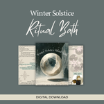 Winter Solstice Ritual Bath Digital Download