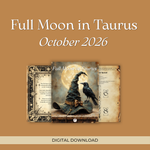 Full Moon in Taurus October 2026 PDF