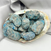 Large Rough Blue Apatite Rocks & Fossils