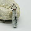 Men’s Rainbow Moonstone Crystal White Metal Pendant Charms & Pendants