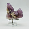 Spirit Quartz With Calcite Coating Crystals