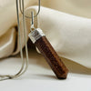 Goldstone White Metal Crystal Pendant Charms & Pendants