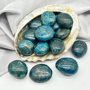 Blue Apatite Crystal Orbs