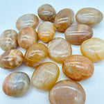 Peach Moonstone Crystal Orbs