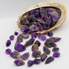 Rough Violet Flame Amethyst Pieces Crystal
