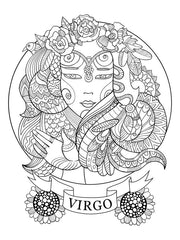 Virgo Adult Colour In