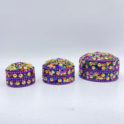 3 in 1 Purple Trinket Box