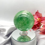 Large Green Fluorite Sphere