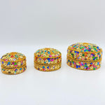 3 in 1 Gold Trinket Box