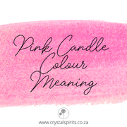Pink Candle Colour Meaning
