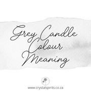 Grey Candle Colour Meaning