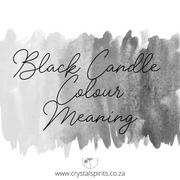 Black Candle Colour Meaning
