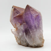 Celestial Amethyst Cluster with Red Hematite Inclusions