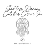 Goddess Dreamcatcher Colour In