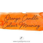 Orange Candle Colour Meaning