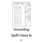 Grounding Spell Adult Colouring In