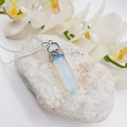 Opalite Crystal Point Pendant