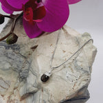 Sterling Silver Smoky Quartz Crystal Wired Pendant