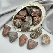 Large Tumbled Leopard Skin Jasper