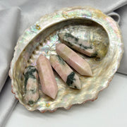 Pink Flake Double Terminated Moonstone