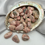 Medium Sized Tumbled Rhodochrosite Stone